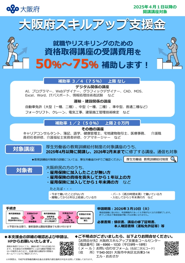 スキルアップ支援金